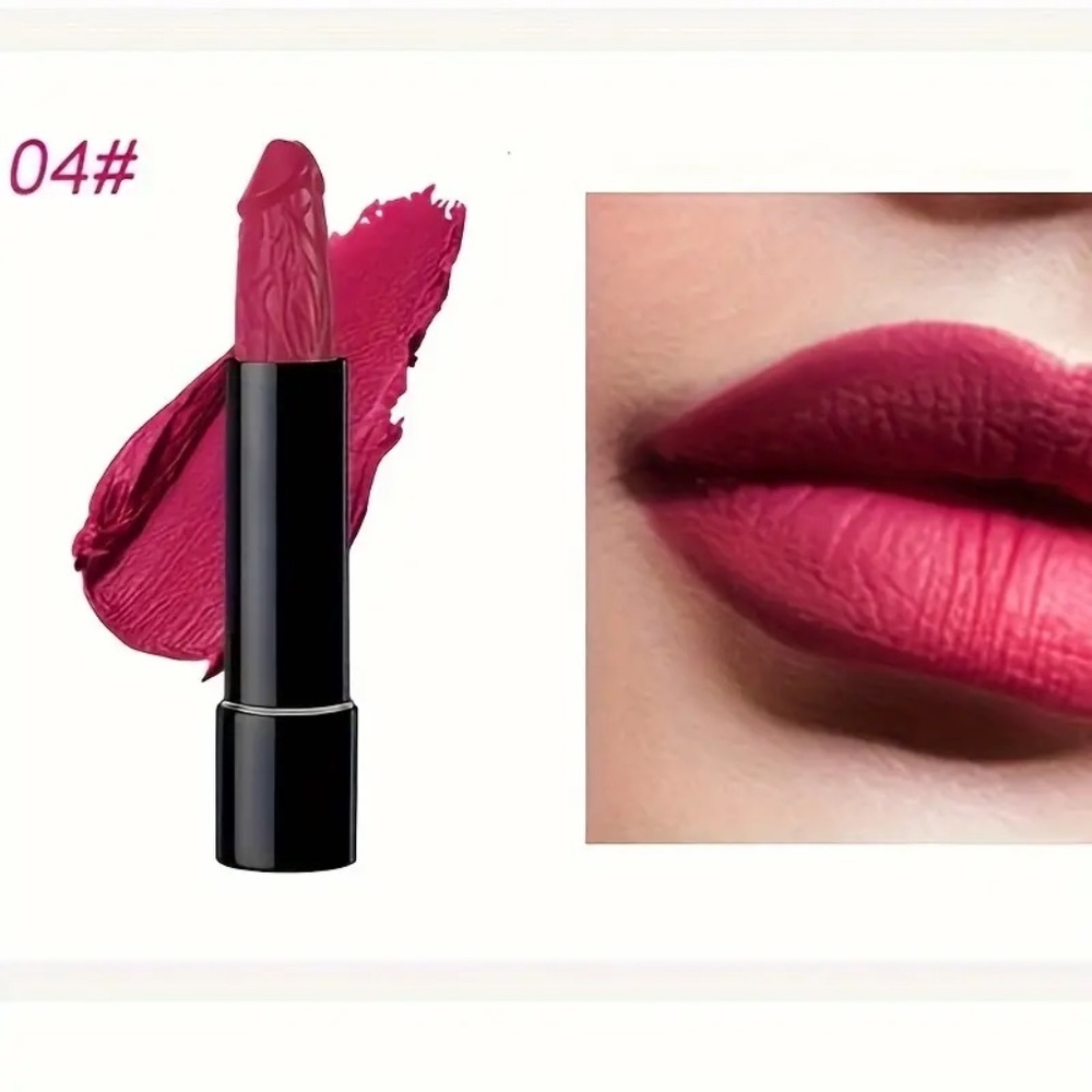 Long-Lasting Matte Lipstick - Misty Creamy Texture, Waterproof - Picture 3 of 3